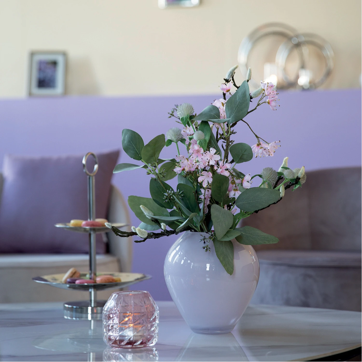 Fink Living Glasvase LIVIA Light Rose 3 Fink Living Glasvase LIVIA Light Rose – Bild 3