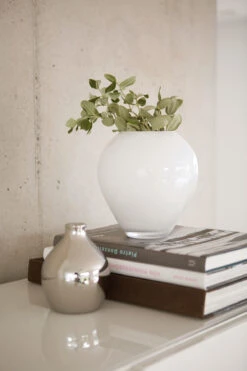 Fink Living Glasvase LIVIA Weiß -Fink 115251 2