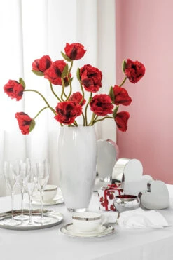 Fink Living Vase AFRICA Groß Opal Weiss -Fink 115285 2