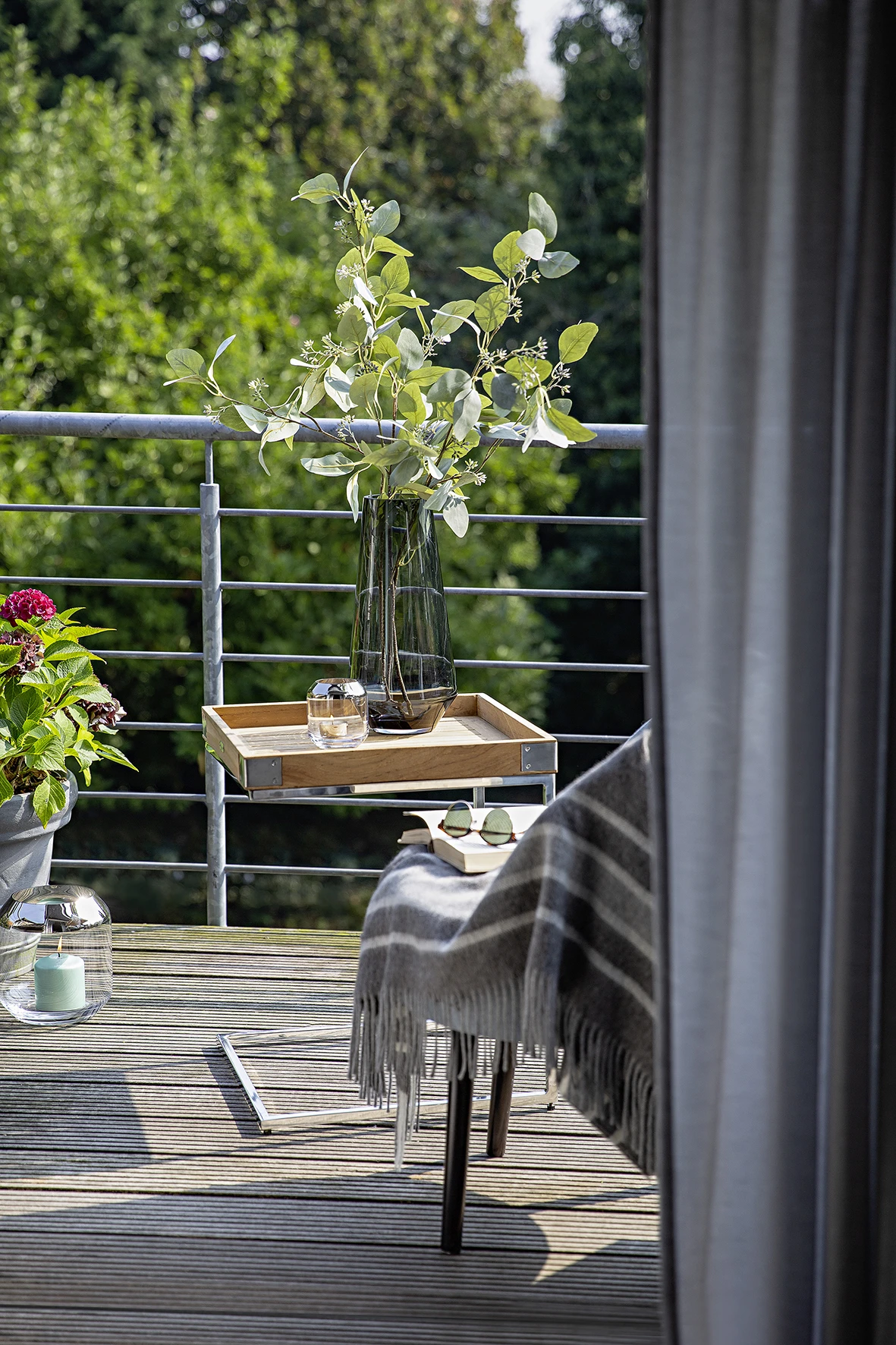 Fink Living Glasvase LINEA Hoch 2 Fink Living Glasvase LINEA Hoch – Bild 2