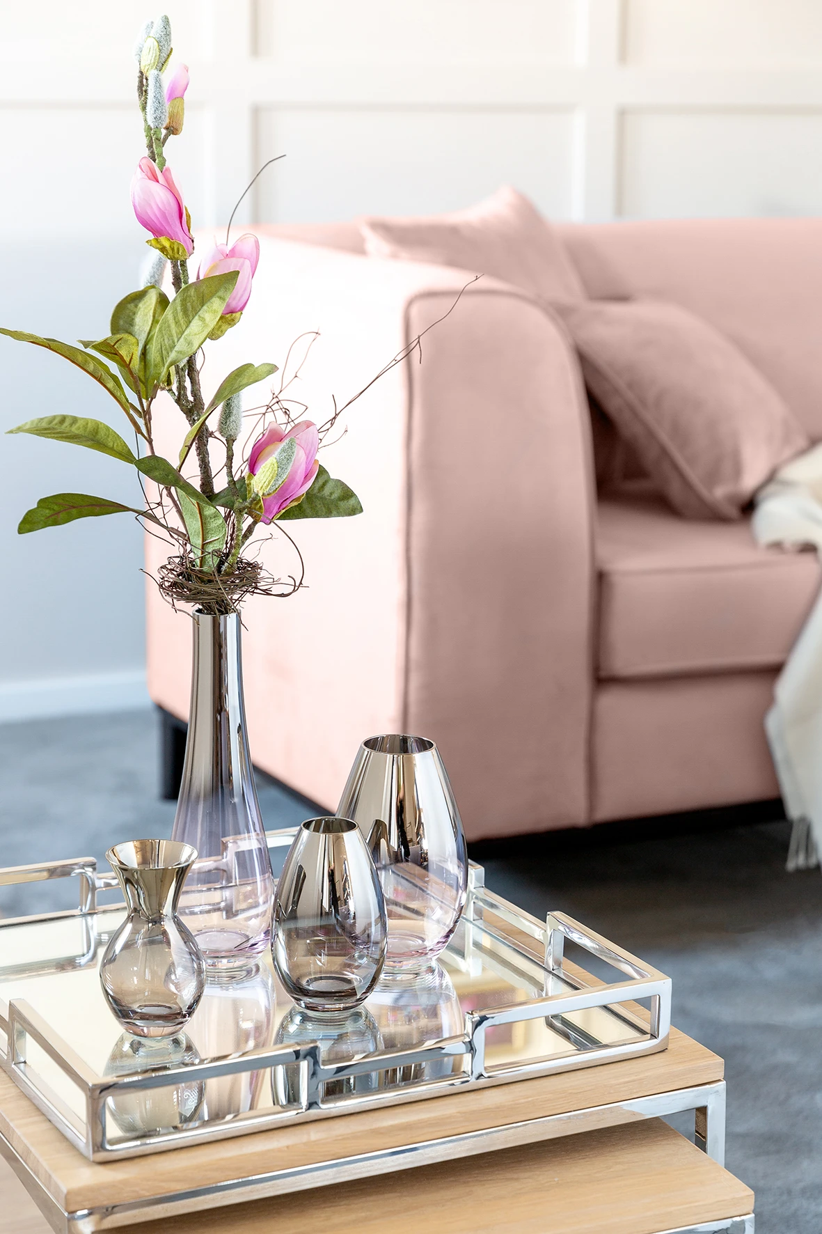 Fink Living ZITA Vase Klein Grau 4 Fink Living ZITA Vase Klein Grau – Bild 4