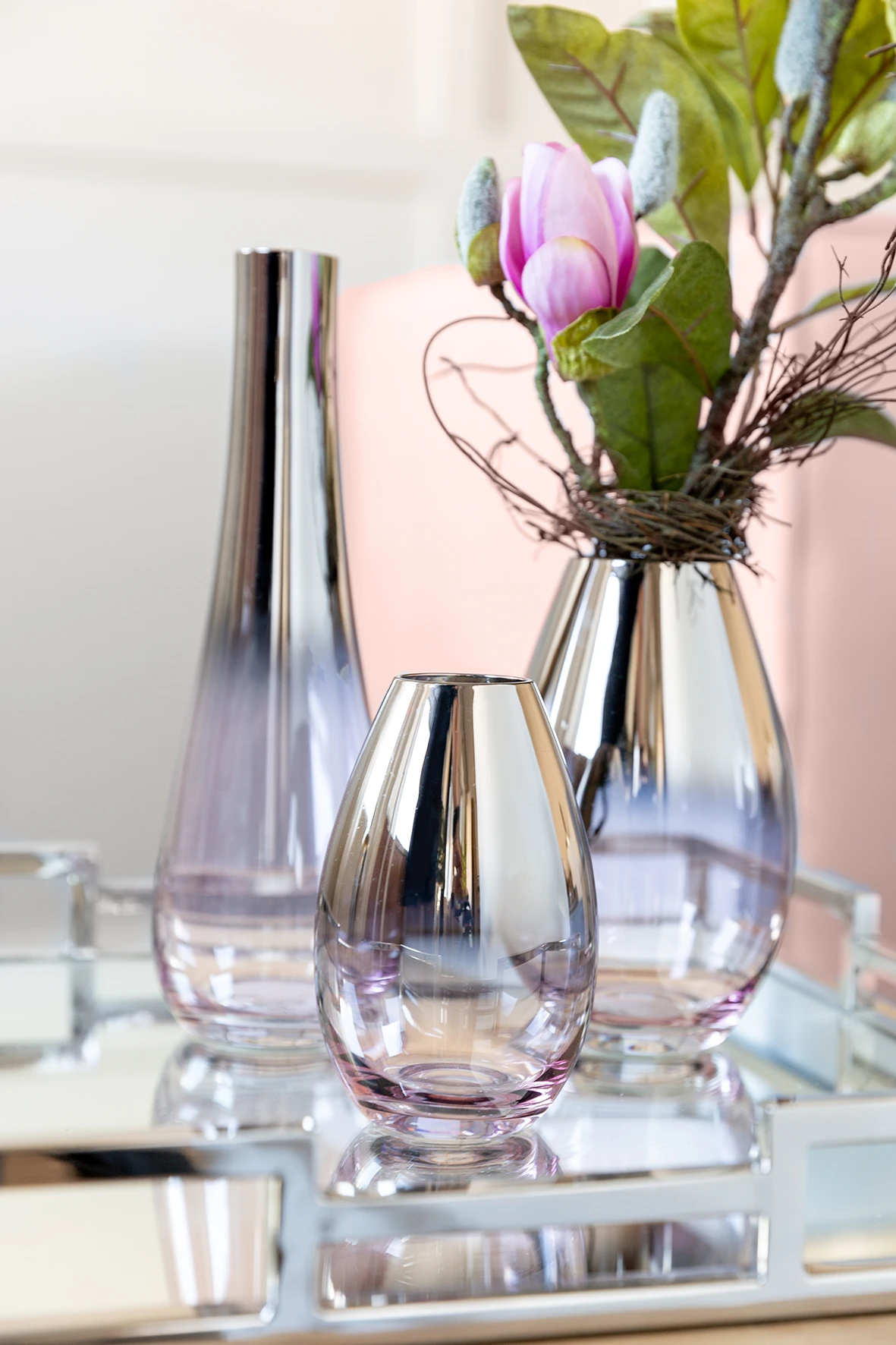 Fink Living LAURY Vase Rose 2 Fink Living LAURY Vase Rose – Bild 2