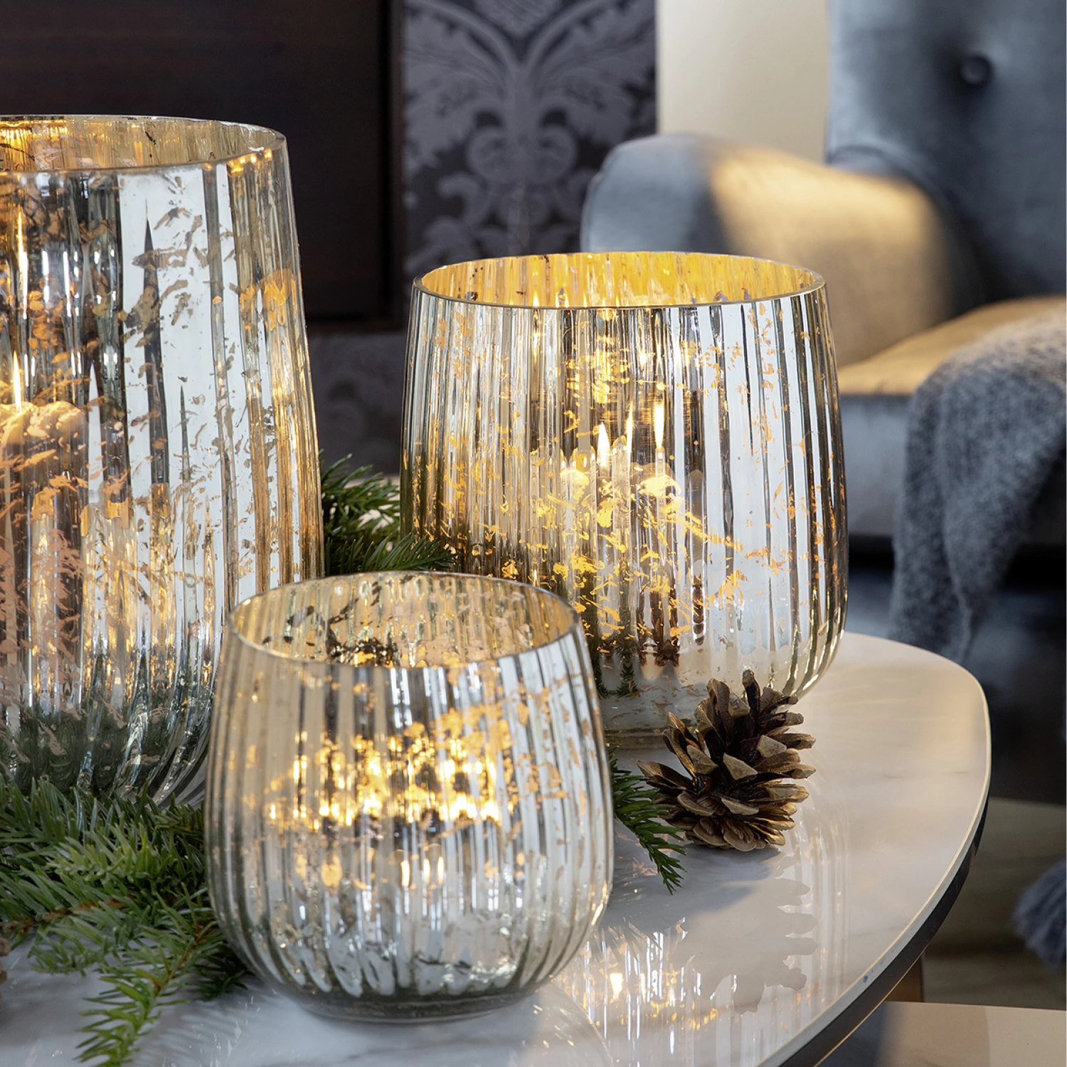 Fink Living DARCY Windlicht Klein 2 Fink Living DARCY Windlicht Klein – Bild 2