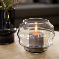 Fink Living Glasvase/ Windlicht WIKA Hellgrau -Fink 115358 2
