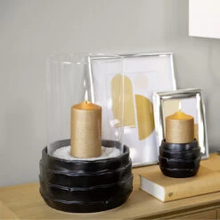 Fink Living COCON Windlicht Schwarz -Fink 128029 2