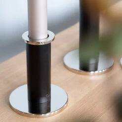 Fink Living Kerzenleuchter STRATO Schwarz Groß -Fink 140243 3