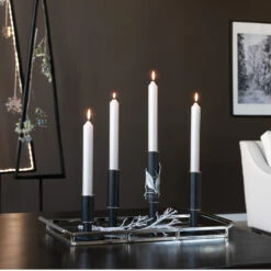 Fink Living Kerzenleuchter RITMO Schwarz Klein -Fink 140244 3