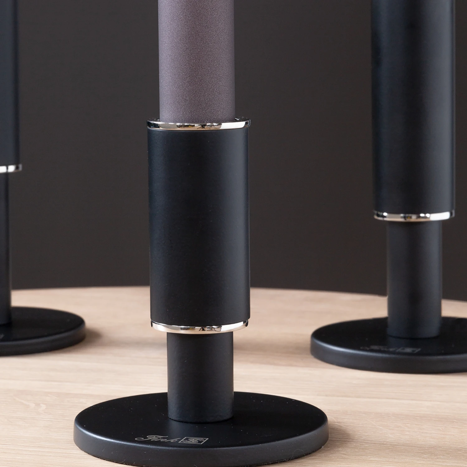 Fink Living Kerzenleuchter RITMO Schwarz Mittel 3 Fink Living Kerzenleuchter RITMO Schwarz Mittel – Bild 3