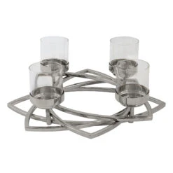 Fink Living Leuchterkranz ZAPPORA Mit Teelichtgläser -Fink 143070 2