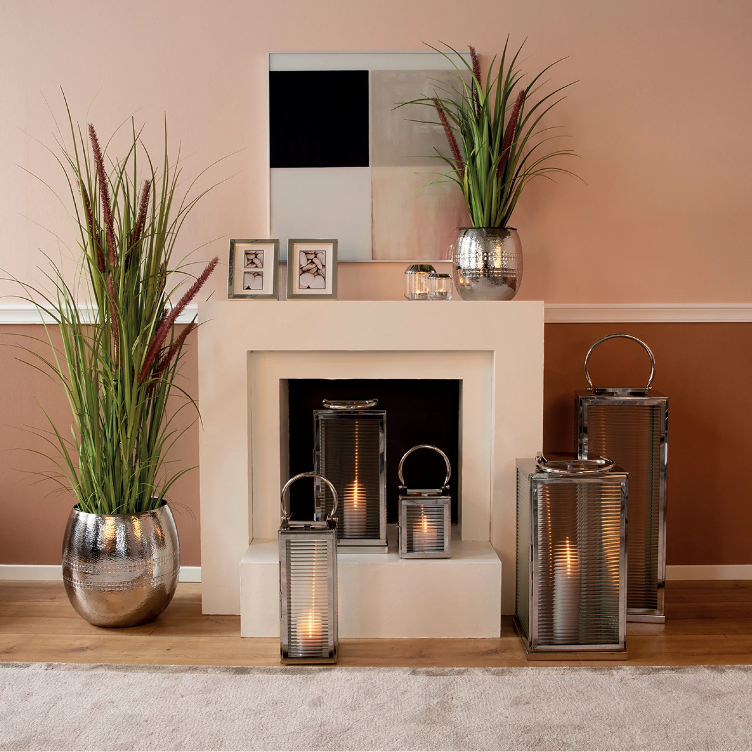 Fink Living MALAGA Laterne H 43cm 2 Fink Living MALAGA Laterne H 43cm – Bild 2