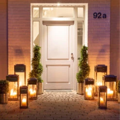 Fink Living GENUA Laterne Schwarz Höhe 45cm 5 Fink Living GENUA Laterne Schwarz Höhe 45cm -Fink 147044 2