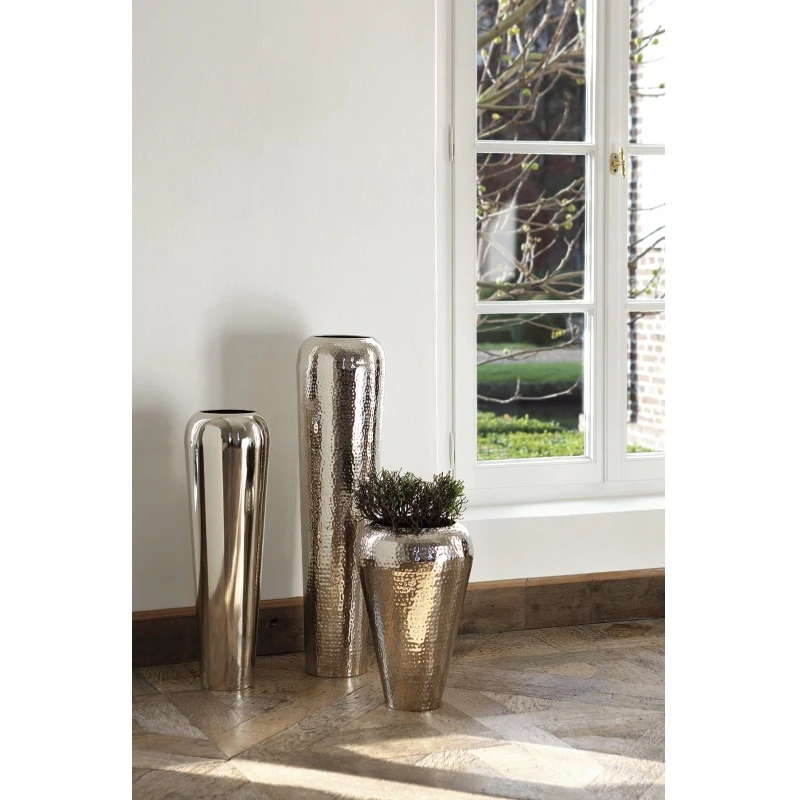 Fink Living Bodenvase VENUS Gehämmert 2 Fink Living Bodenvase VENUS Gehämmert – Bild 2