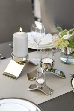 Fink Living Teelichthalter WAVE 1-flammig -Fink 158088 2