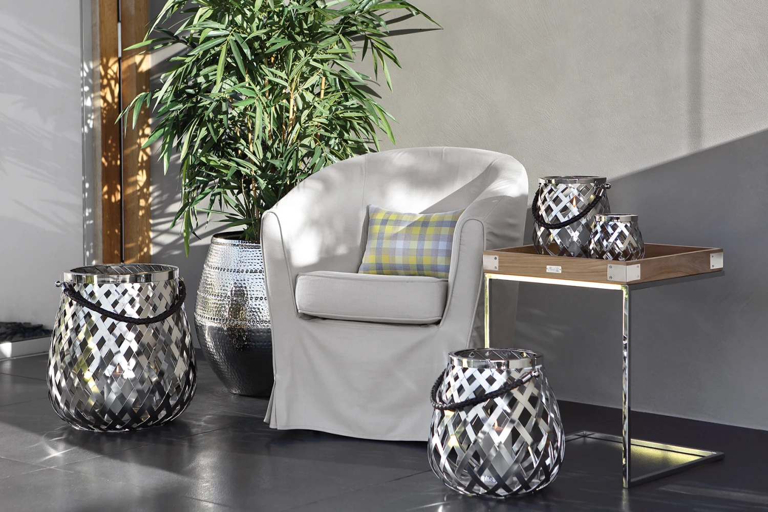 Fink Living Windlicht OTIS Klein 2 Fink Living Windlicht OTIS Klein – Bild 2