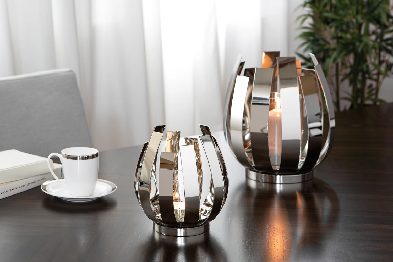 Fink Living Orfea Windlicht/ Teelichthalter 2 Fink Living Orfea Windlicht/ Teelichthalter – Bild 2