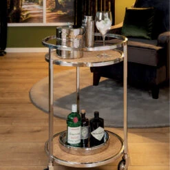 Fink Living CATANIA Barwagen Rund -Fink 168108 2