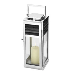 Fink Living GENUA Laterne Schwarz Höhe 45cm