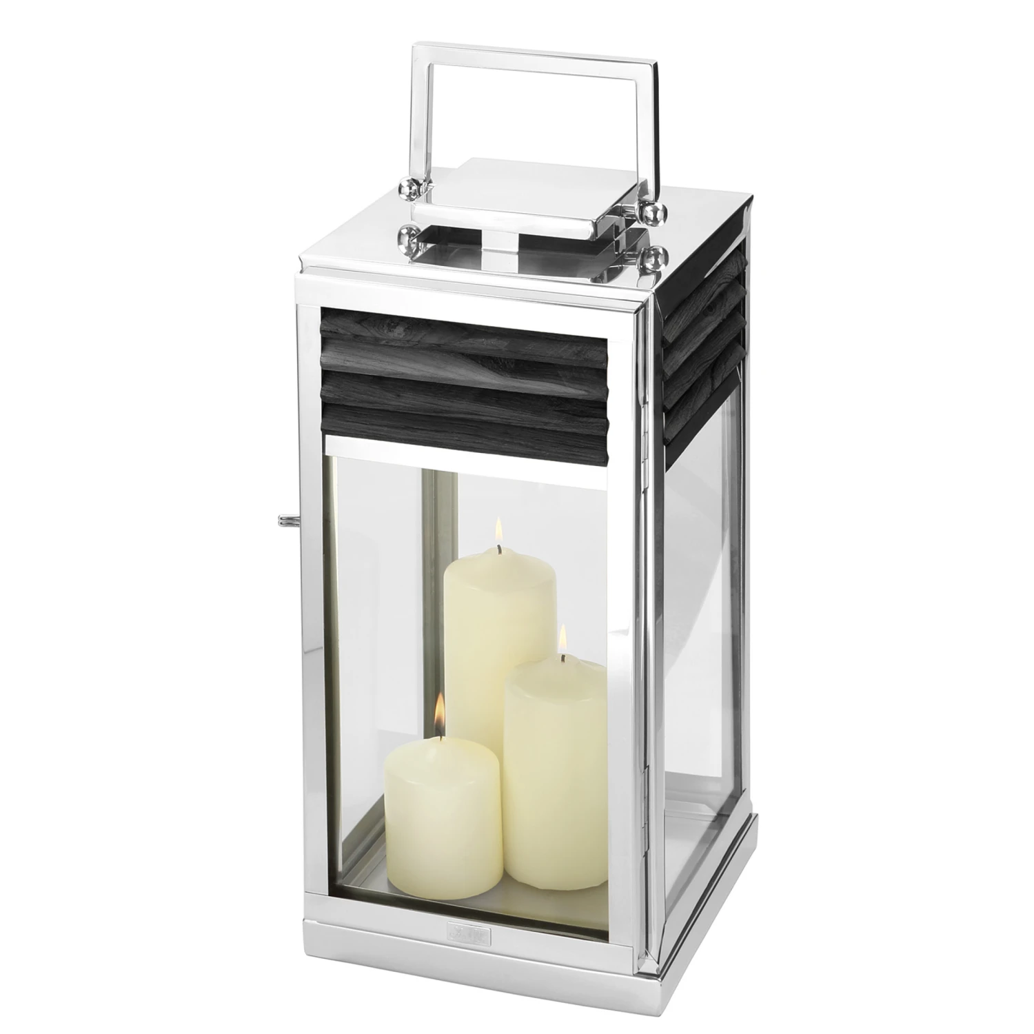 Fink Living GENUA Laterne Schwarz Höhe 51cm 1 Fink Living GENUA Laterne Schwarz Höhe 51cm