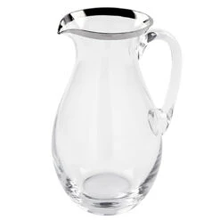 Fink Living Glaskrug Oval PLATINUM