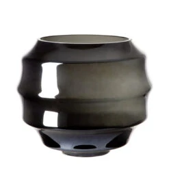 Fink Living Glasvase/ Windlicht WIKA Grau