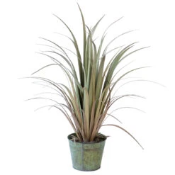 Fink Living GRAS Getopft Grün-braun