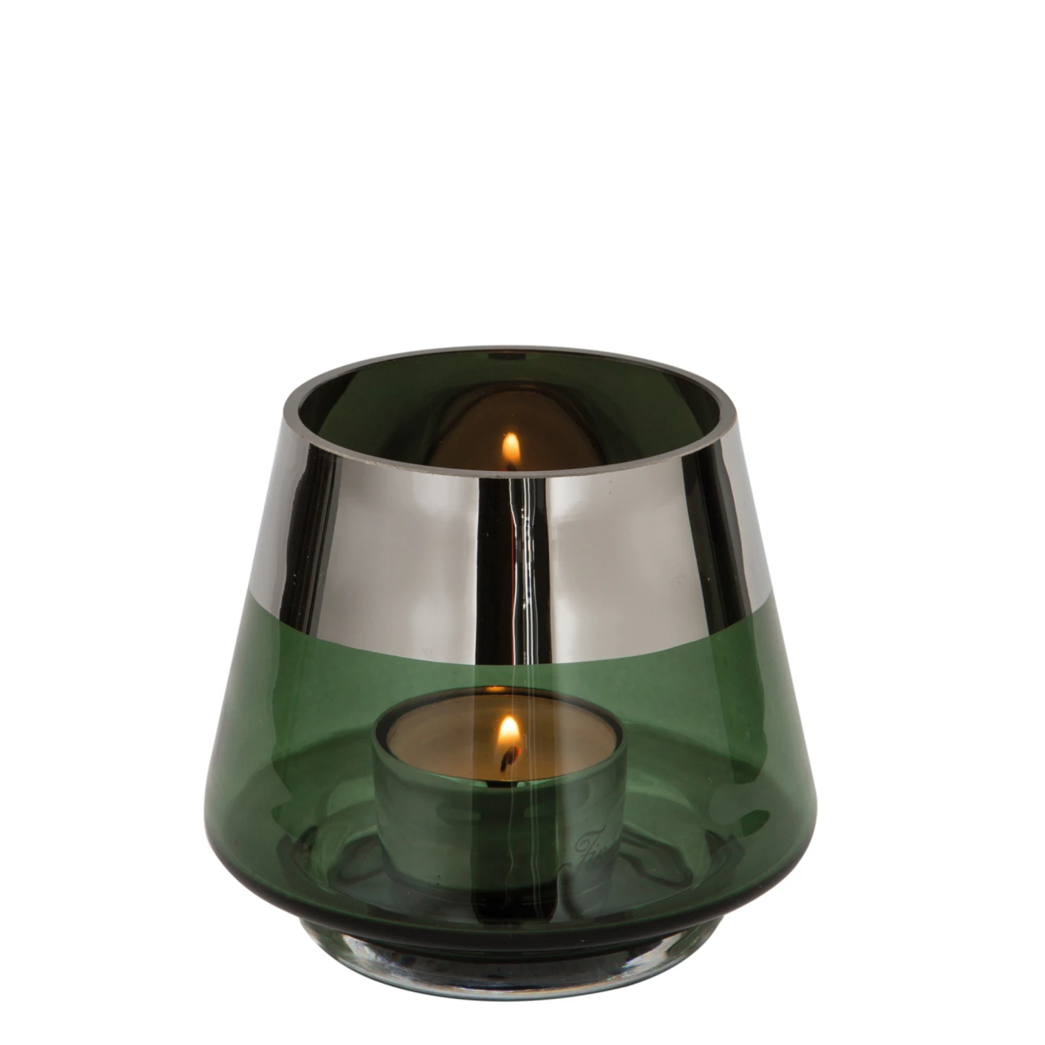 Fink Living JONA Teelichthalter Dunkel Grün Klein 1 Fink Living JONA Teelichthalter Dunkel Grün Klein