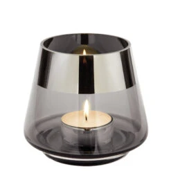 Fink Living JONA Teelichthalter Grau