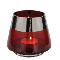 Fink Living JONA Teelichthalter Rot