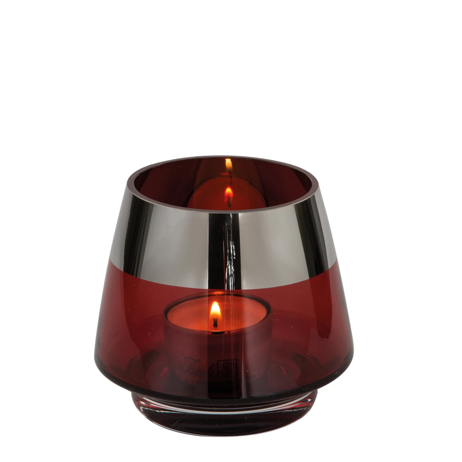 Fink Living JONA Teelichthalter Rot Klein 1 Fink Living JONA Teelichthalter Rot Klein