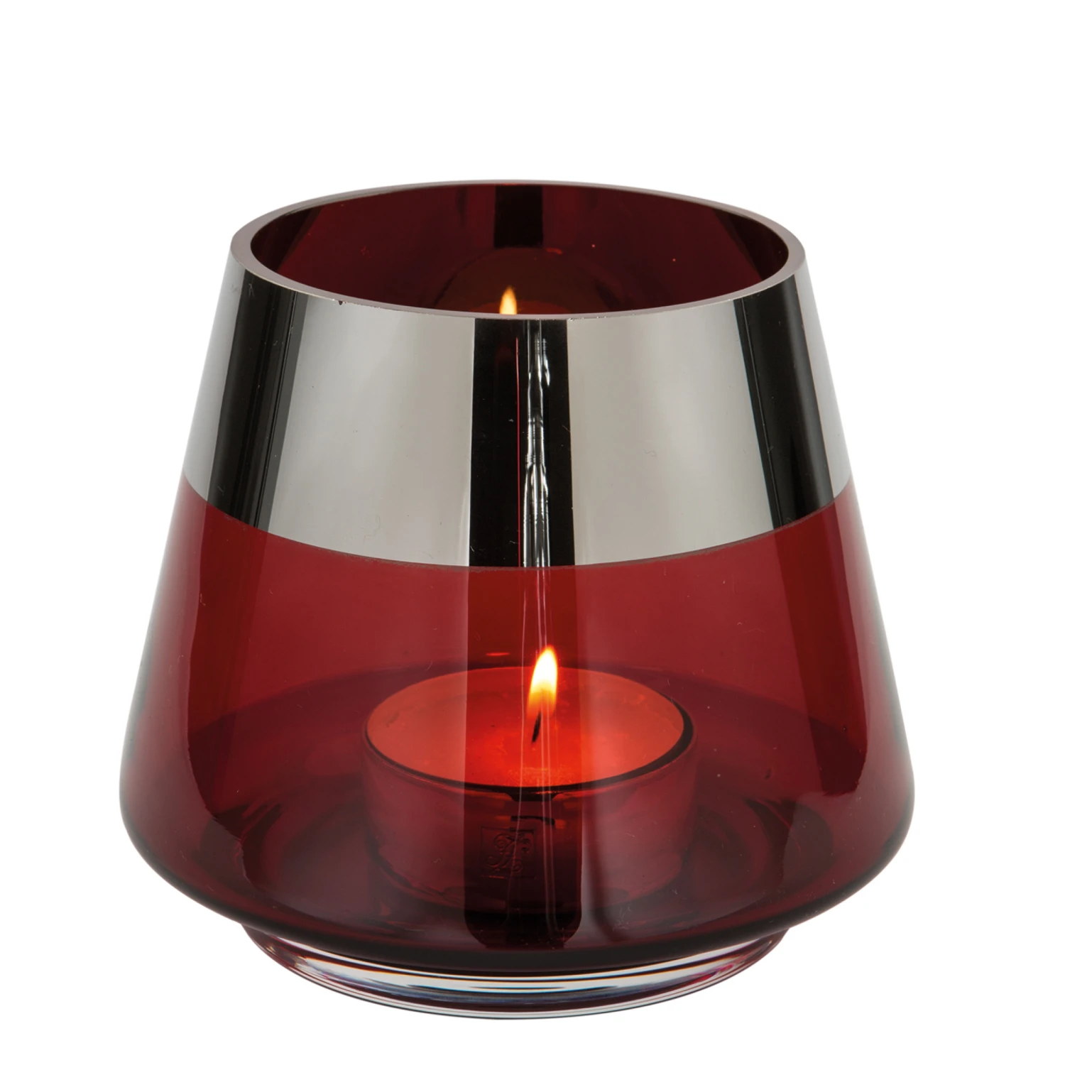 Fink Living JONA Teelichthalter Rot 1 Fink Living JONA Teelichthalter Rot