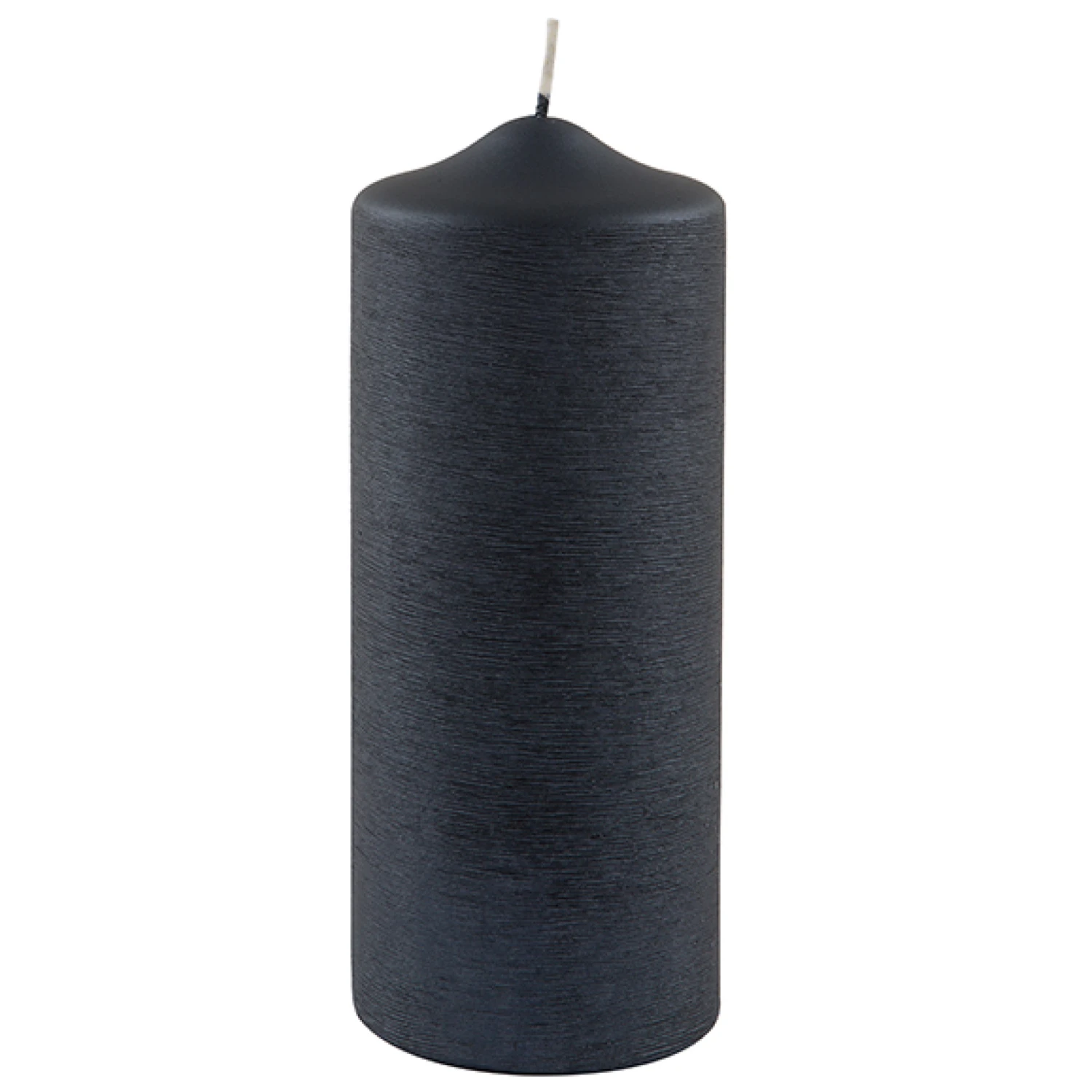 Fink Living Stumpenkerze Gebürstet Blueberry H.20cm 1 Fink Living Stumpenkerze Gebürstet Blueberry H.20cm