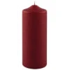 Fink Living Stumpenkerze Gebürstet Rot H.20cm