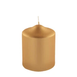 Fink Living Stumpenkerze Metallic Gold H.10cm