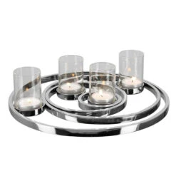 Fink Living Teelichthalter-Kranz Universe