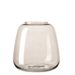 Fink Living Vase SUNDAY Grau Mittel