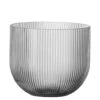 Fink Living Vase/Windlicht SOLARI Grau